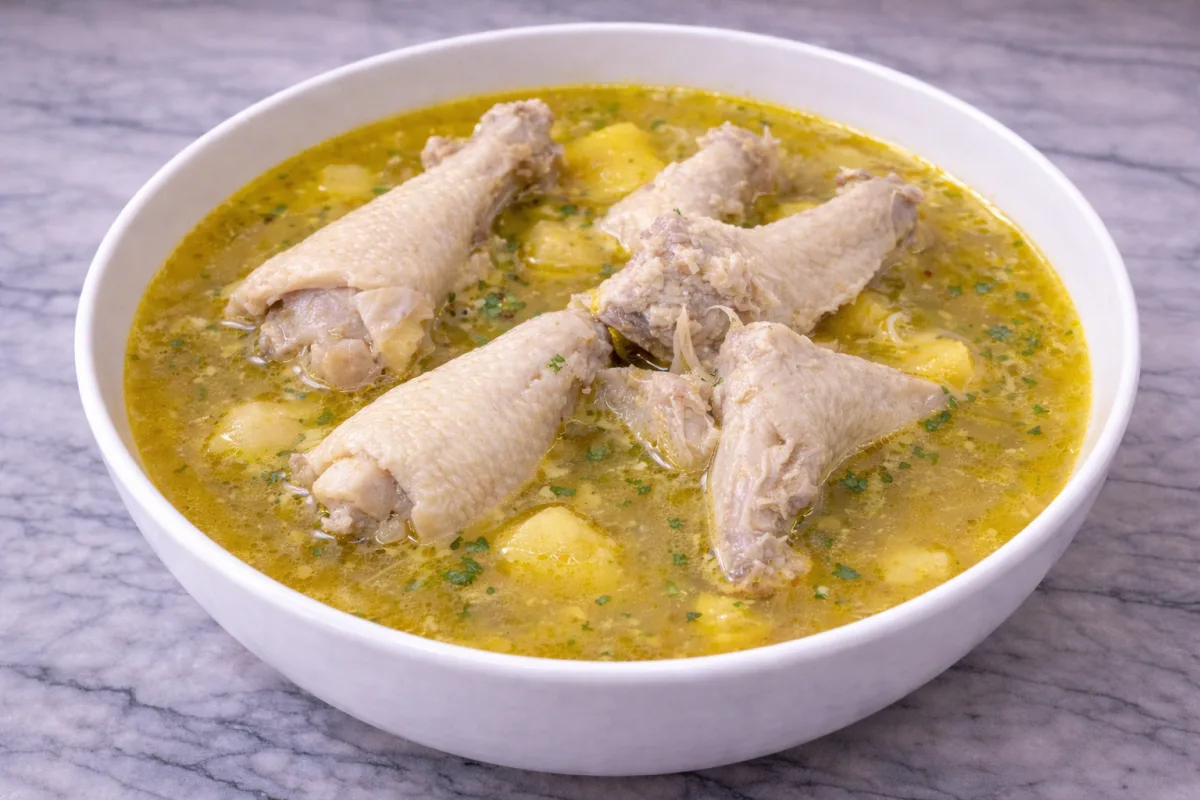 Supu ya Kuku Kisasa (½ kuku)